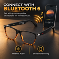 thumbnail image 5 of GenXenon&nbsp;Bluetooth Glasses with Photochromic Lenses for Men and Women,Open Ear Audio,Smart Glasses with Speakers,Modern Square Photochromic Sunglasses,Suitable Fand Meetings and Offices, 5 of 11