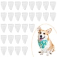thumbnail image 1 of 30 Piezas Bandanas para Mascotas en Blanco para SublimacióN Transferencia de Lavable DIY TriáNgulo Bufanda para Perro Baberos PañUelo para Perros Gatos, 1 of 9