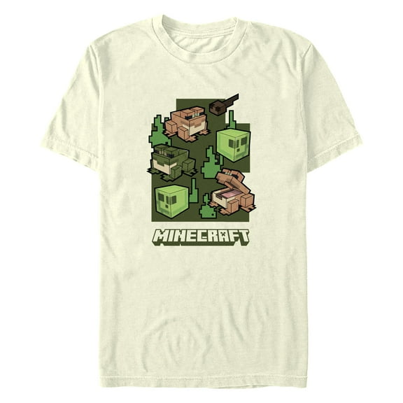 Men's Minecraft Wild Frogs  Graphic T-Shirt