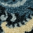 thumbnail image 6 of Maples Rugs Vivian Transitional Medallion Persian Blue Non Slip Indoor Area Rug, 5' x 7', 6 of 8