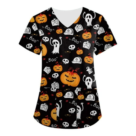 

Fragarn Women s Performance V-Neck Medical Scrub Stretch Tops