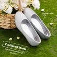thumbnail image 4 of Zapatos de Vestir para Niña DREAM PAIRS Slip-On Plateados con Brillo Talla 13, 4 of 6