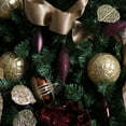 thumbnail image 3 of Vickerman 5.5" Burgundy Finial Drop Christmas Ornament, Assorted 4 Finish, 8 per Pack, 3 of 3