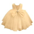 thumbnail image 4 of Tulle Flower Girl Dresses for Wedding Satin Pageant Dress, 4 of 4