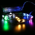 thumbnail image 2 of LED Copper Wire String Lights - 7ft 20LEDs Multi-color Fairy Lights Battery Operated for Christmas Bedroom Garden Patios Wedding Party Decoration, 2 of 6