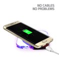 thumbnail image 3 of Cellet LED Wireless Charging Pad for iPhone X, XS, XS MAX, XR, Samsung Note 9, Note 8, Galaxy S9, S9 Plus, S8, S8 Plus, 3 of 10