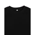 thumbnail image 2 of UNISHE Women's Don't Be Afraid to Bloom a Little Differently Graphic Tee Boho Wildflower T-Shirt Black, S, 2 of 5
