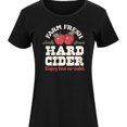 thumbnail image 3 of Instant Message - Farm Fresh Hard Cider Hot or Cold - Women's Any Way Dress, 3 of 7