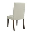 thumbnail image 7 of Serta Liam Parsons Dining Chair Set of 2, Plush High Back, Polyester Weave Fabric, Foam Cushion Seat, Linen, 7 of 7