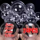 thumbnail image 2 of 1-24 bolas de Navidad huecas de plástico, bolas transparentes rellenables para hacer tú mismo, adornos colgantes para árbol de Navidad, regalos para fiestas en el hogar, decoración, 2 of 5