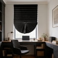 thumbnail image 4 of No Drill Temporary Pleated Window Shade 23.62W x 59.06L Inch Self Adhesive Blackout Blind for Bedroom Bathroom, 4 of 6