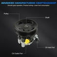 thumbnail image 2 of POLARPRA Power Steering Pump Replace Part OE# 21-5371 215371 96-5371 965371 9900669 N9900669 4432035610 Compatible with 4Runner 4.7L 2003-2009, GX470 4.7L 2003-2009, 2 of 6