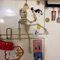 thumbnail image 5 of Poseable Skeleton Fridge Magnet, Multi-Colors Skull Decor, 5 of 5