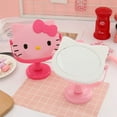 thumbnail image 2 of Kawaii New Sanrio Hello Kitty Desktop Makeup Mirrors Can Stand Desktop Cartoon Mirrors Dormitory Women Student Girl Cute Gift, 2 of 19