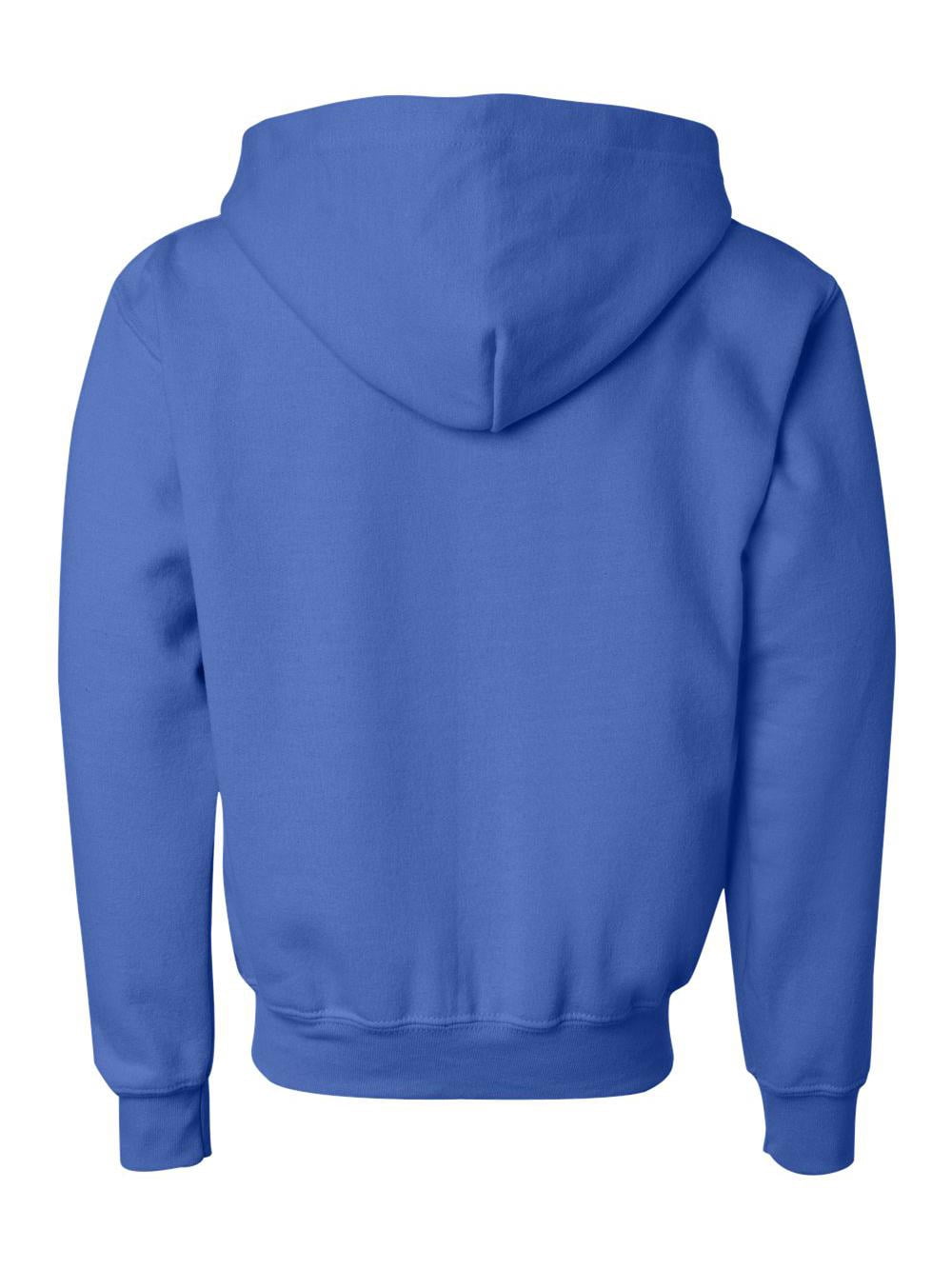 Gildan - Heavy Blend Youth Full-Zip Hooded Sweatshirt - 18600B - Royal - Size: XL
