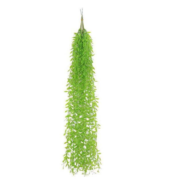 Bearachild Paquete de 12 para plantas artificiales colgantes de brillo realista y duradero para el hogar y colgantes, y plantas naturales Decoración verde