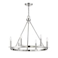 thumbnail image 5 of Trade Winds May 6-Light Chandelier in Polished Nickel, 5 of 6