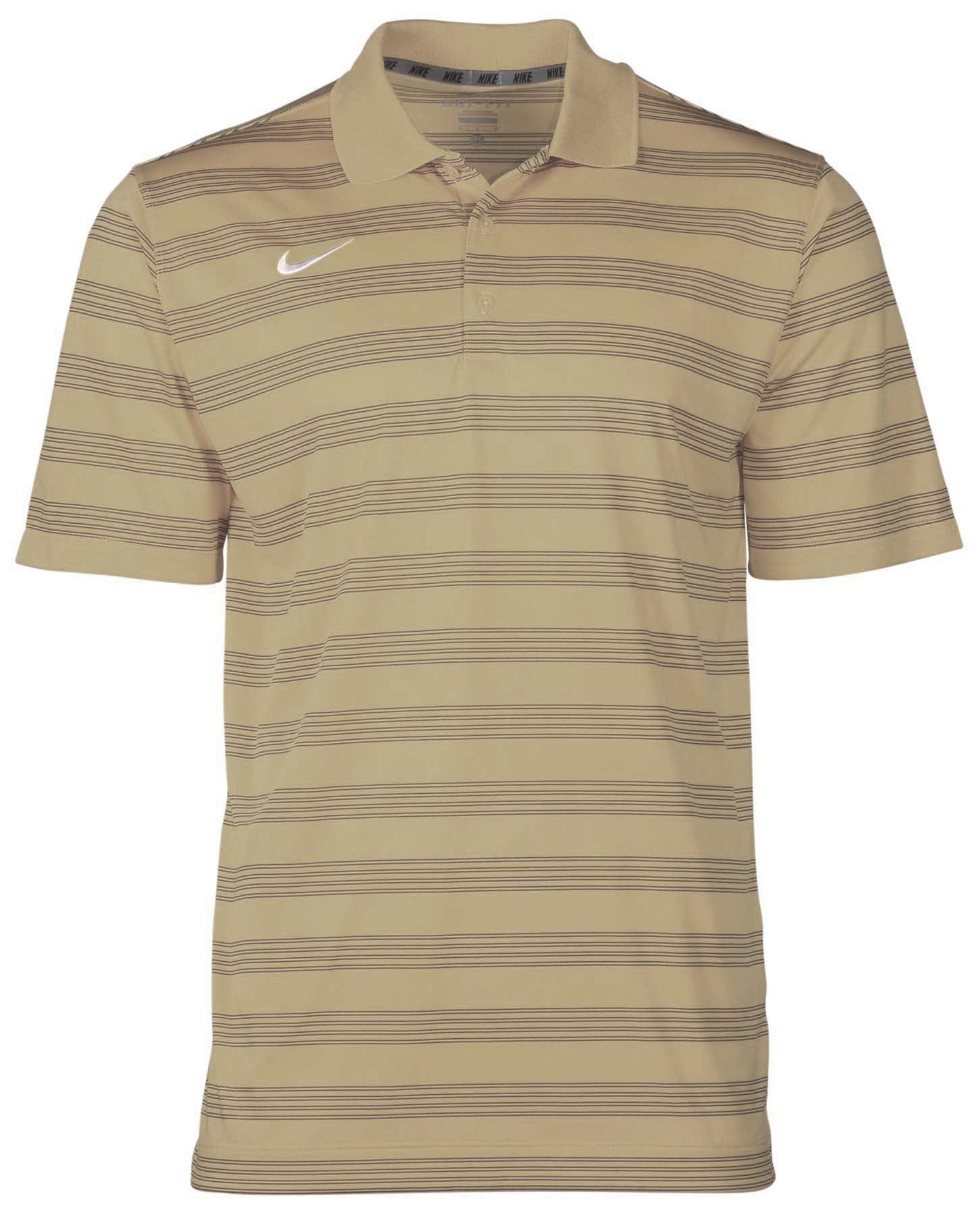 Nike Men's Dri-Fit Game Time Striped Football Polo Shirt - Walmart.com