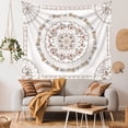 thumbnail image 3 of Tapicería de pared con diseño de mandala en microtela, 150 x 130 cm, 3 of 3