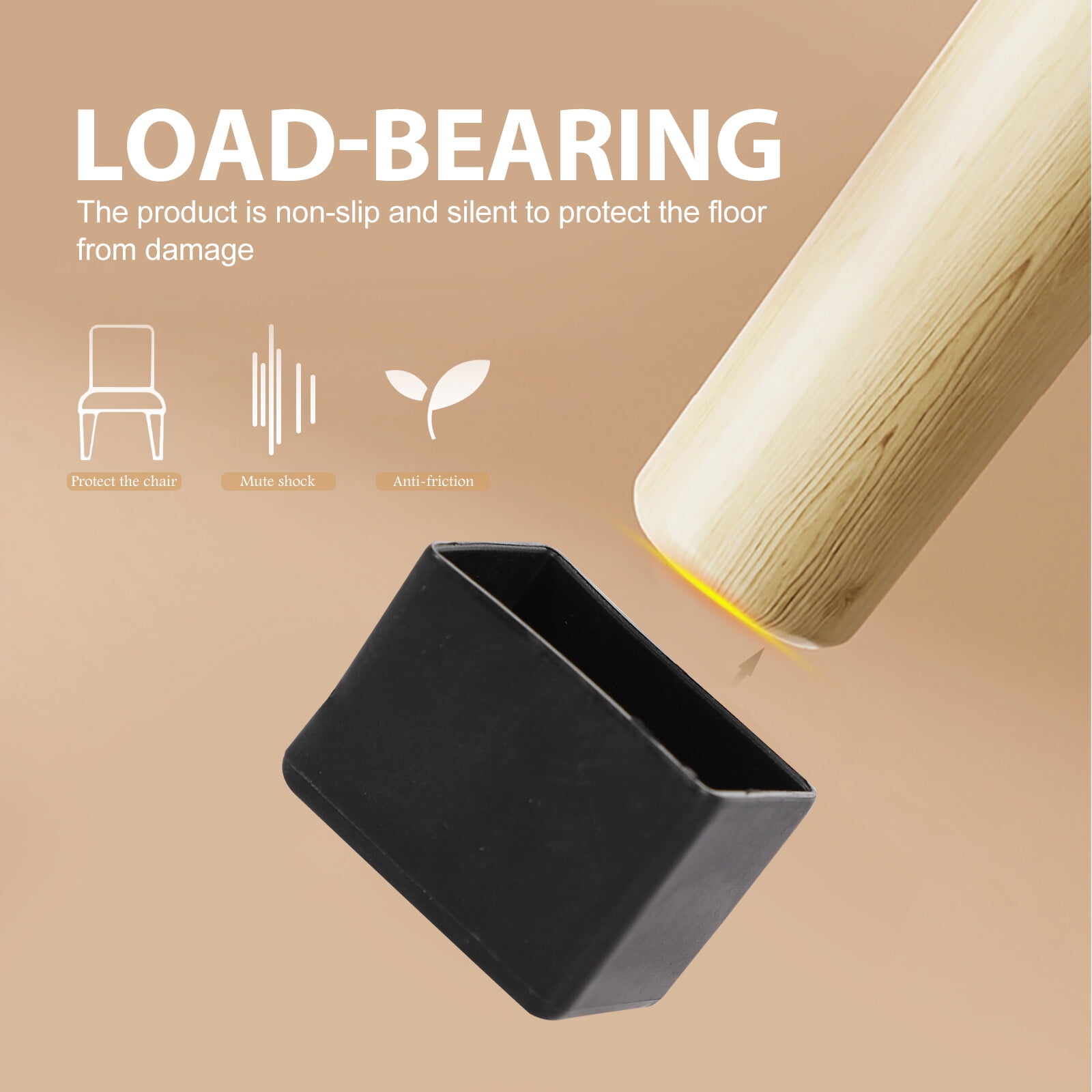 Chair leg cover 50pcs Chair Leg Covers Chair Feet Caps Nonskid