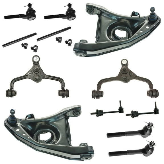 Front Control Arm Ball Joint Sway Bar Link Tie Rod Steering Suspension Kit 12pc PSA65460