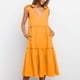 thumbnail image 2 of Vestido de sol para mujer Vestido de color sólido Vestido de tirantes de verano Vestido midi de línea A Pompotops  ghjkhdj3960, 2 of 9
