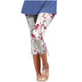 thumbnail image 1 of Womens Relaxed Fit Cargo Pants by Generic XL Solid Black Casual Capris, Drawstring, Cropped, Lightweight, 1 Count, 1 of 5