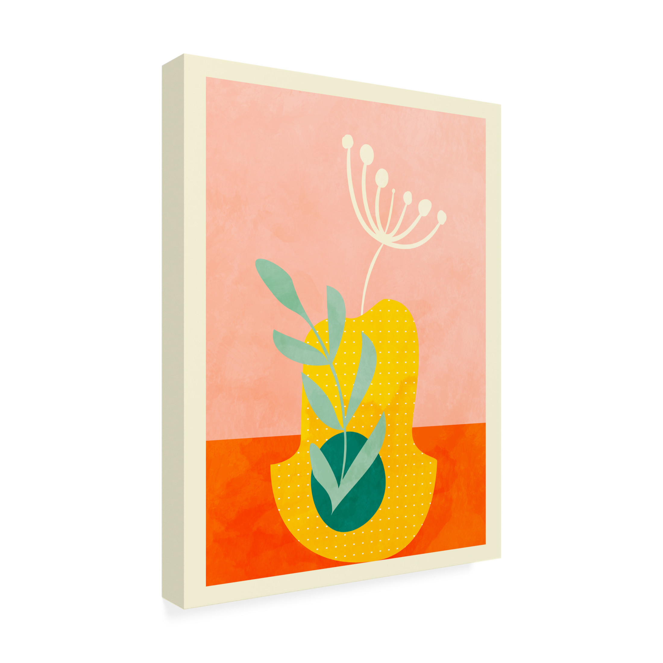 Trademark Fine Art Ana Rut Bre Spaces Fleur2 Canvas Wall Art
