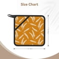 thumbnail image 3 of Pofeuu Autumn Orange Wheat Print Silicone Trivet Mats,Silicone Hot Pads for Kitchen, Silicone Trivets for Hot Pots and Pans, Silicone Hot Pad, 3 of 8