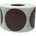 thumbnail image 1 of Autocollants Ronds Marron / 1.5 Pouces Pouces Rond / Lot de 500, 1 of 1