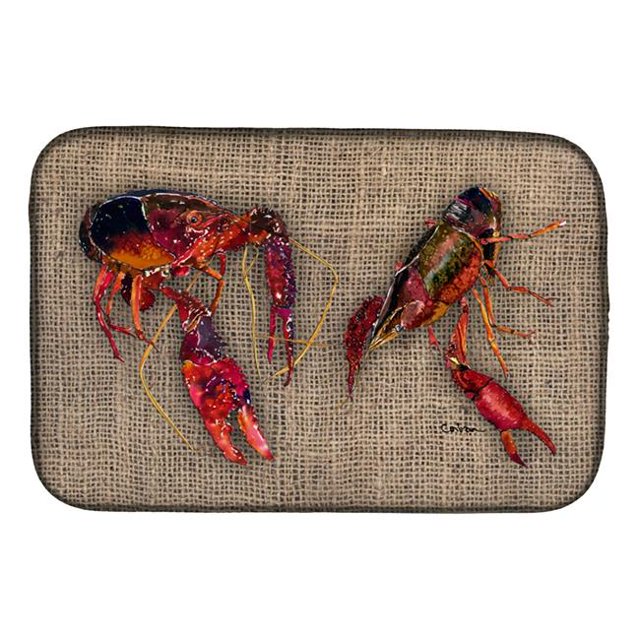 Carolines Treasures 8739DDM Crawfish Dish Drying Mat