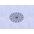 thumbnail image 1 of Ahgly Company Machine Washable Indoor Rectangle Transitional Denim Blue Area Rugs, 7' x 9', 1 of 7