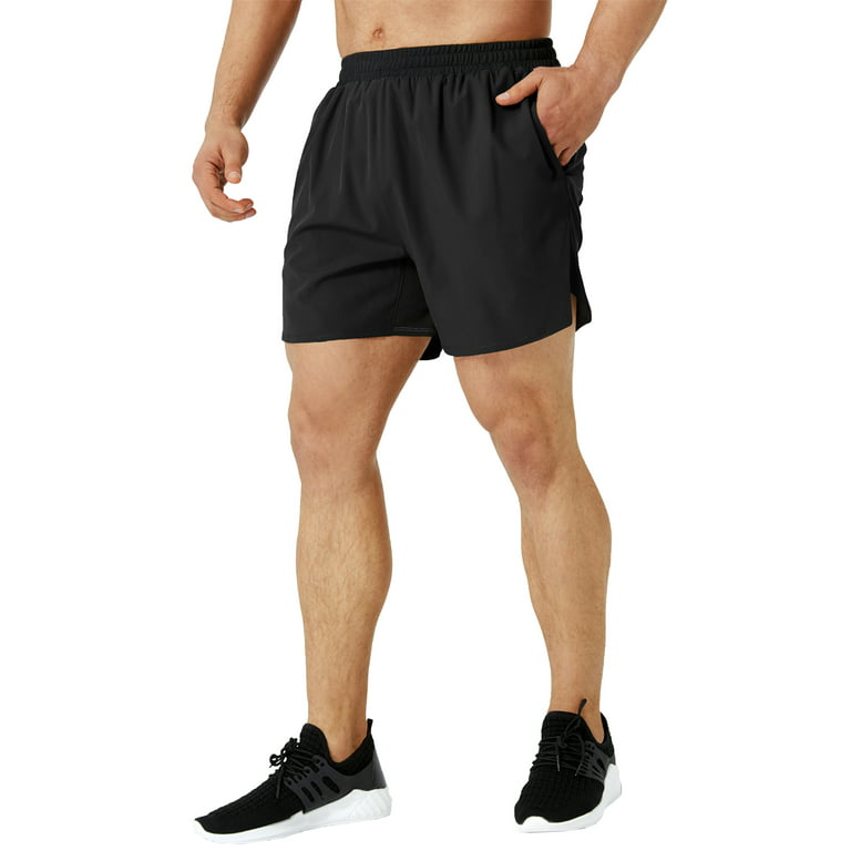 pintar ego mantequilla Men's 7" Performance Active Workout Training Shorts With Mesh Lining -  Walmart.com