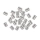 thumbnail image 4 of 30 Piezas de de Plata de Tubo de Posicionamiento de Abalorios Pendientes Fabricación de Pulseras mayimx Perlas espaciadoras de plata esterlina, 4 of 9