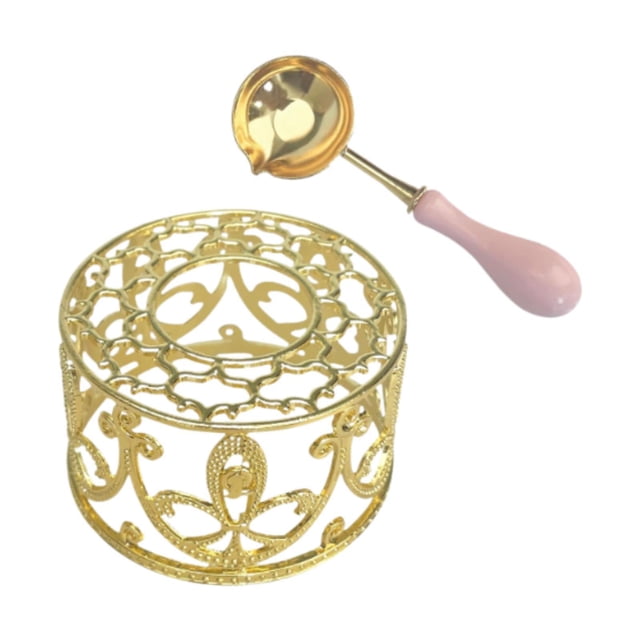 Esquirla Seal Kit Arts Seal Furnace for Envelopes Wedding Invitations Letters Gold
