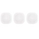 thumbnail image 1 of EeaseMX 3 tapones de silicona para atrapar pelos, filtro de desagüe para fregadero, para baño y cocina (blanco), 1 of 7