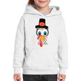 thumbnail image 3 of Awkward Styles Thanksgiving Hoodies for Kids Turkey Face Hooded Youth Sweatshirt, 3 of 5