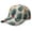 Baseball, variant on Jungle Leaves Flat Brim Panel Hat - High Top Baseball Cap for Hip Hop Events & Running