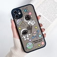 thumbnail image 1 of Funda para iPhone 12 Pro Max, carcasa rígida para PC, cubierta de astronauta, 11, 13, 7, 8 Plus, XR, Se 2020, 6, 6s, X, Xs, Mini cámara de protección Fivean unisex, 1 of 2