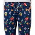 thumbnail image 4 of SpongeBob SquarePants Men's Christmas Ugly Sweater Sleep Tossed Print Pajama Pants, 4 of 7