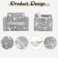 thumbnail image 2 of Toddler Couch, Toddler Chair Folding, Kids Couch 2 in 1 Kids Sofa Glow in The Dark Couch, Gifts Sleeper for Girls Boys - Gray Sky, 2 of 7
