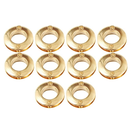

10Pcs Eyelet Grommet Decor Set Accessories Tool Metal DIY with Screw Craft Round