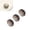 Silver, variant on NFTIGB 3 Pcs Classical Ceramic Pumpkin Door Pull Handle Knobs For Kitchen Cabinet Drawer Cupboard Gold Decorative Hardware Cupboard Handles 1.57x1.57x1.18 in / 4x4x3 cm