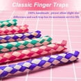 thumbnail image 4 of 24 Pcs Chinese Bamboo Finger Traps Classic Bird Foraging Chew Toy Piñata Fillers Party Favors, 4 of 7