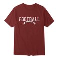 thumbnail image 3 of Men's Plus Size Tshirts Football Printed Crew Neck Short Sleeved T Shirt Graphic Tees Summer Casual Tee Tops, 3 of 3