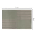 thumbnail image 4 of REGALWOVEN Set of 6 Placemats for Kitchen Dining Table Decor Heat Heat-resistant Table Placemats Wipeable Table Mat Green 18*12in, 4 of 7