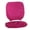 Rose Red, variant on Split Design Covers Stretch Computer Swivel Cover, Solid Color for Office And Home, Study, Durable Polyester ,