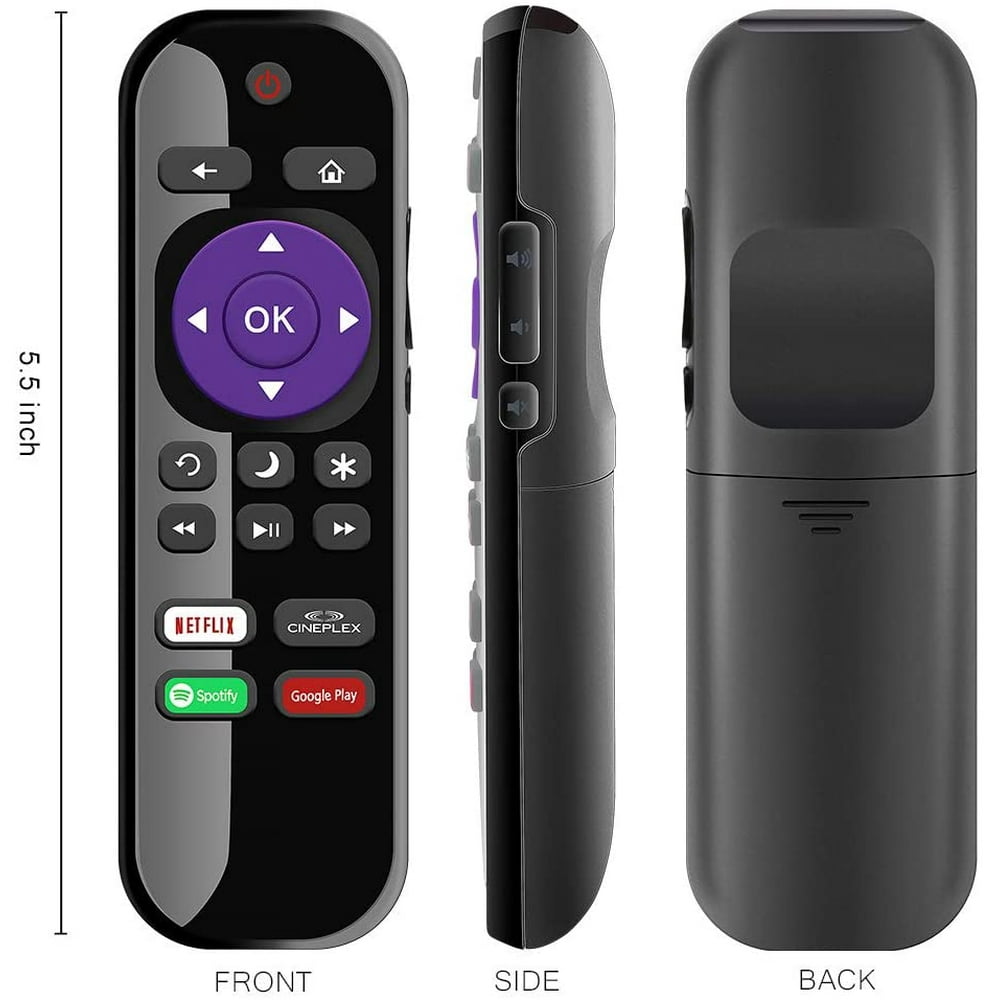 Brand New Replacement Remote Control NSRCRUS17 for Insignia Roku