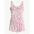 thumbnail image 5 of No Boundaries Sleepwear Brami and Shorts Set, 2-Piece Women’s, 5 of 5