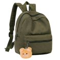 thumbnail image 1 of Minimochila Phaoullzon para niñas, lona, verde oscuro, 1 of 7